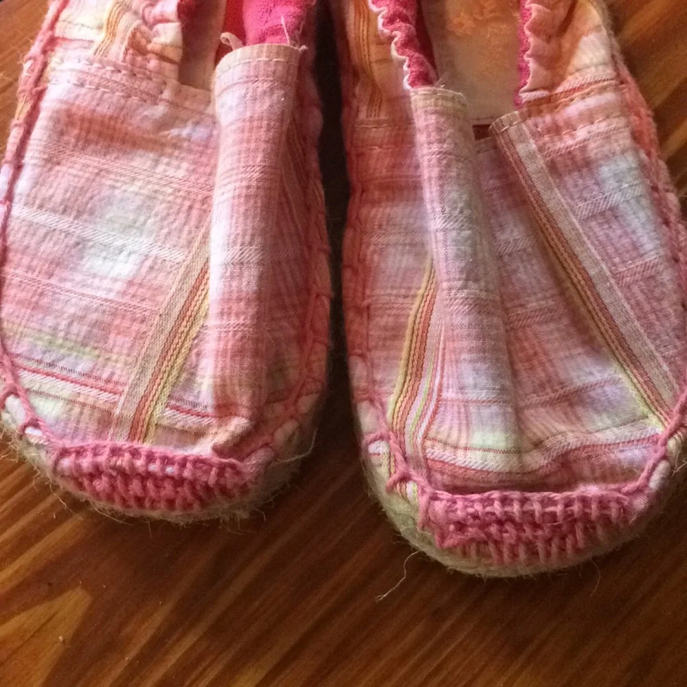 Baby Lulu Los Angeles (7) pink plaid espadrille